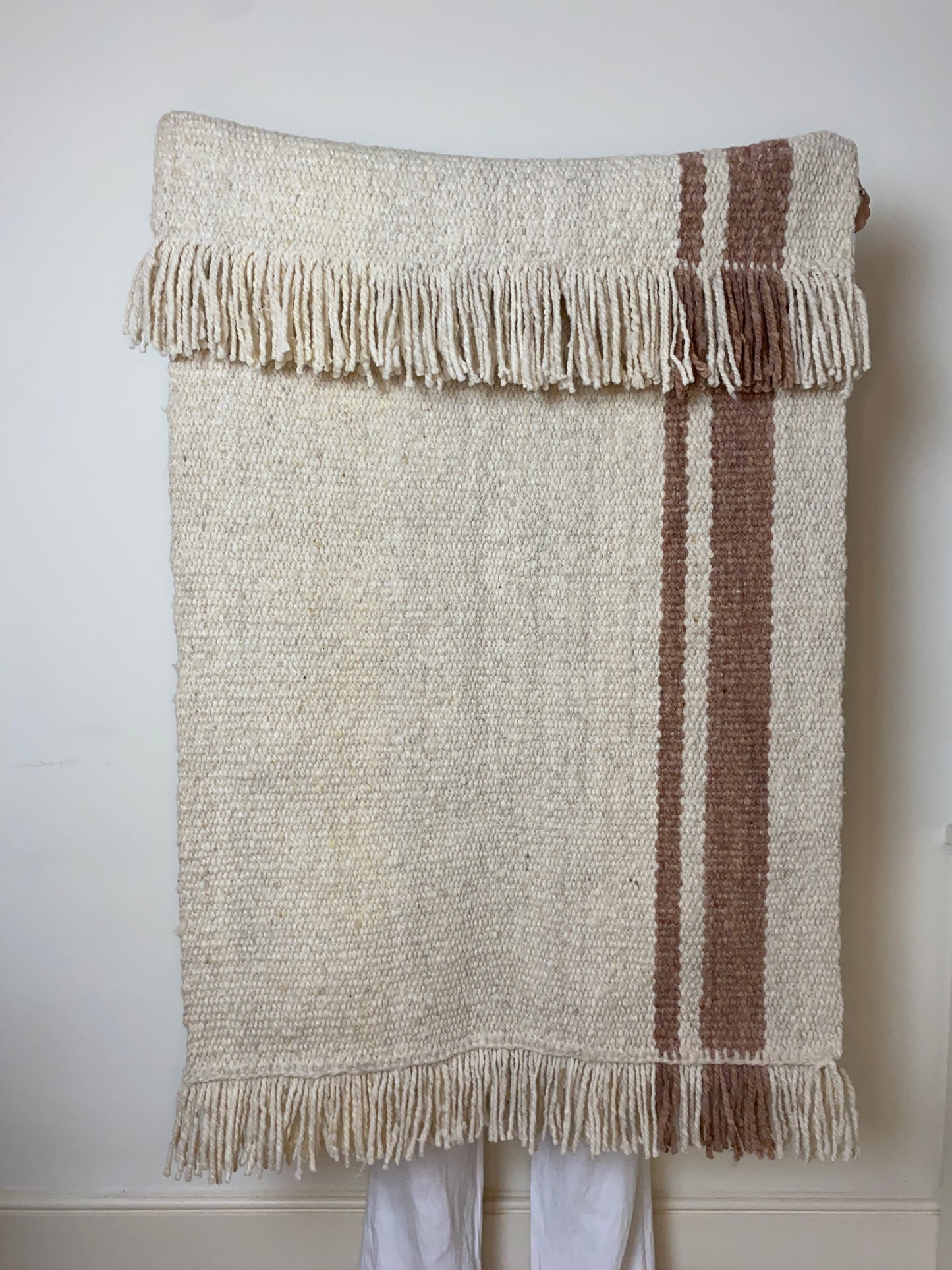 Norte Stripes Throw - Pink