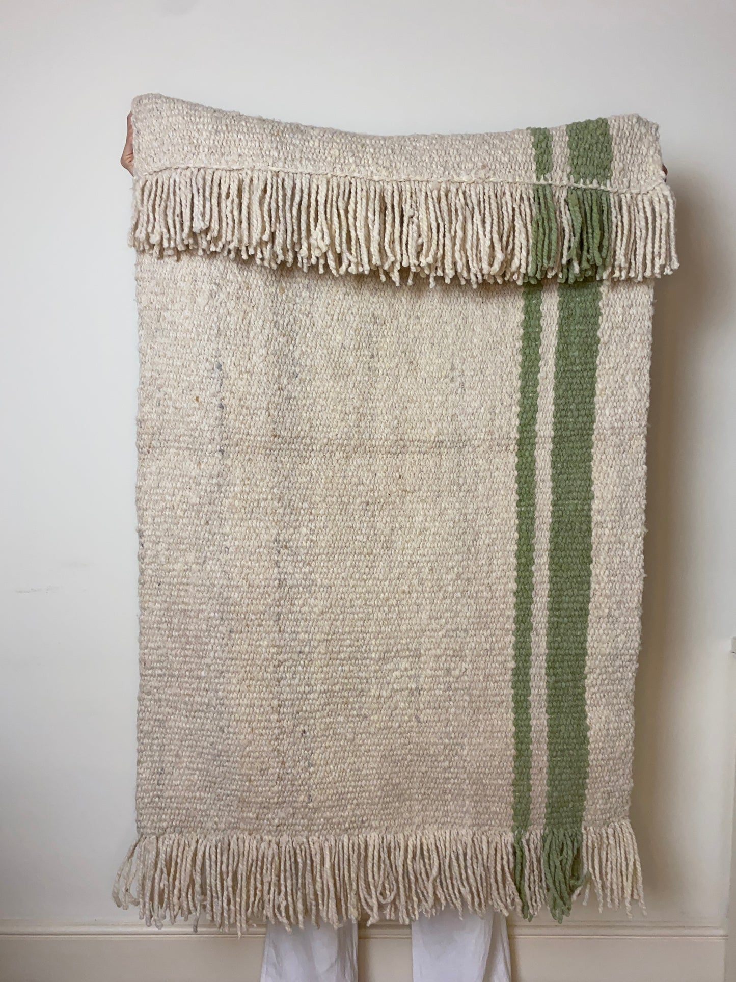 Norte Stripes Throw - Green